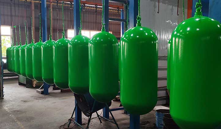 CNG Type 1 gas cylinder export delivery site