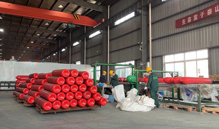 Anhui Clean Energy exports gas cylinders to Europe to provide customers with quality services