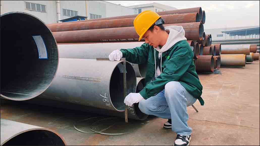 Seamless steel pipe incoming inspection is the first line of defense for quality.